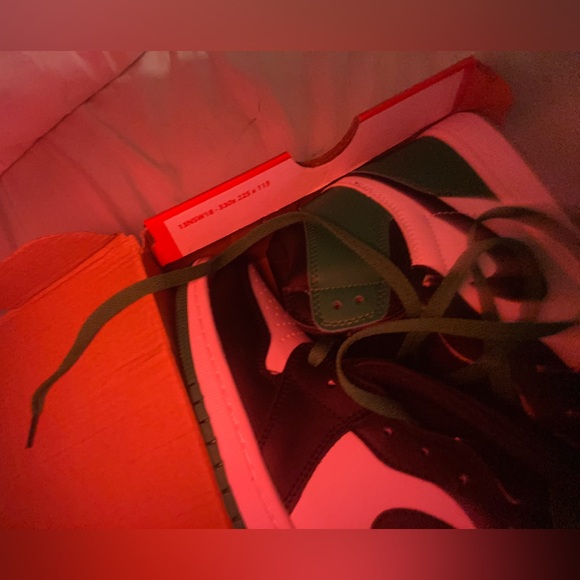 pine green Jordan 1’s size 12 - Picture 1 of 8